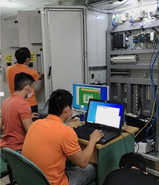 Dự án xử lý đất nhiễm đầu bằng phương pháp nhiệt tại Kuwana